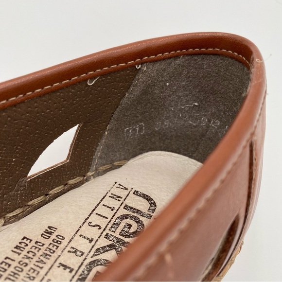 Rieker Leather Anti-Stress Comfort Loafers Slip On Shoes Flats Brown Size 9.5 - Picture 3 of 8